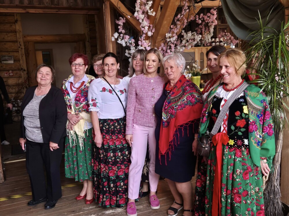 Marta Nawrocka wspiera męża w kampanii wyborczej. Przyjechała na Sądecczyznę [ZDJĘCIA]