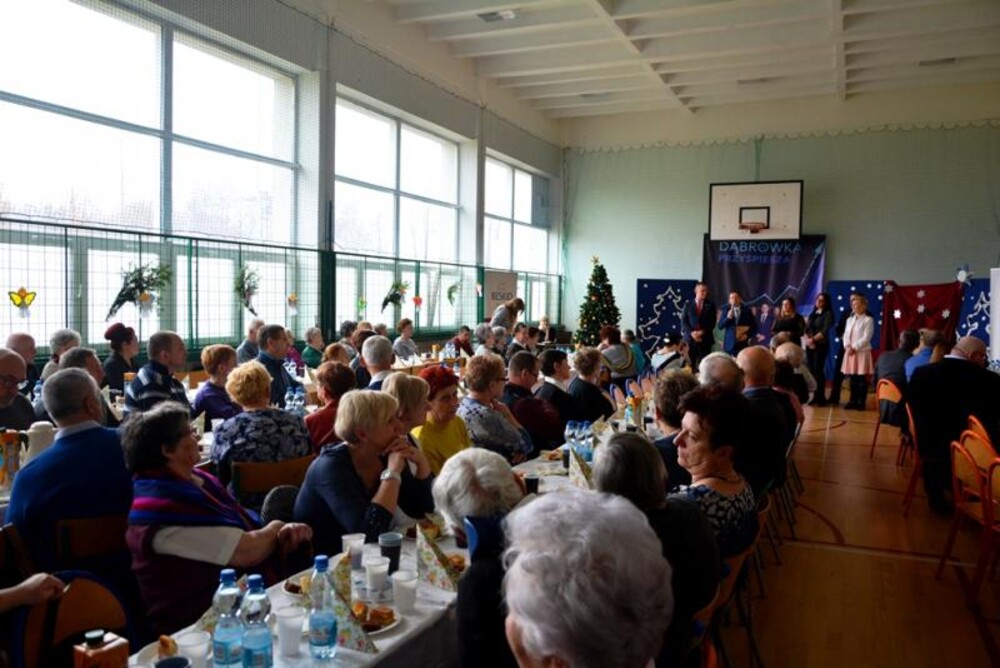 Spotkanie seniorów osiedla Dąbrówka