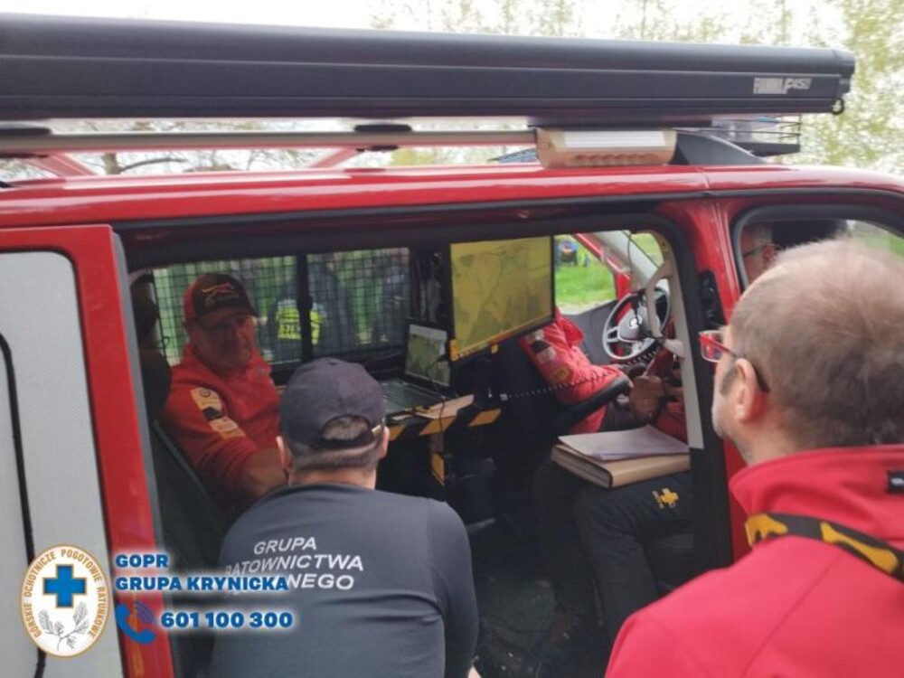 Długa majówka w górach. Dla ratowników Grupy Krynickiej GOPR pracowita
