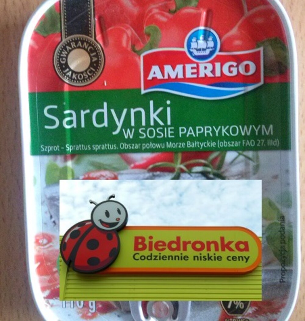 W Biedronce szprotka zamienia się w sardynkę!?