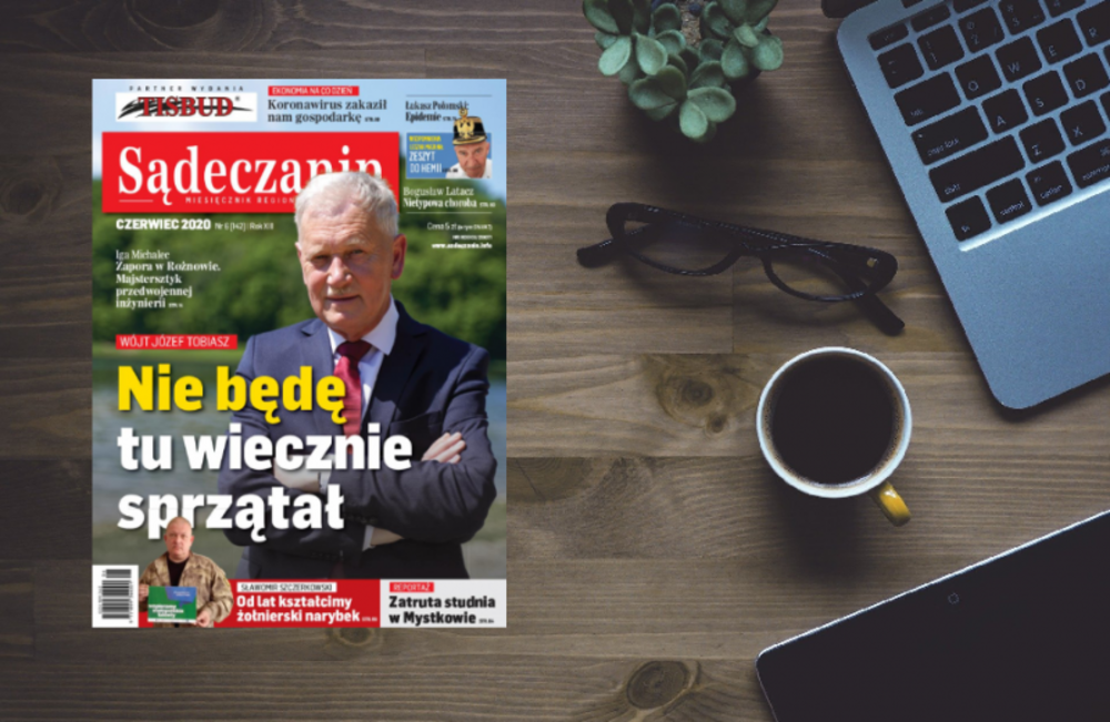 Leszek Mazan znów w "Sądeczaninie"! Czerwcowy miesięcznik już w sprzedaży