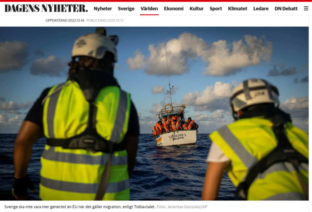 „Tymczasowe” kontrole graniczne i minima migracyjne – celowa zmiana wizerunku Szwecji?