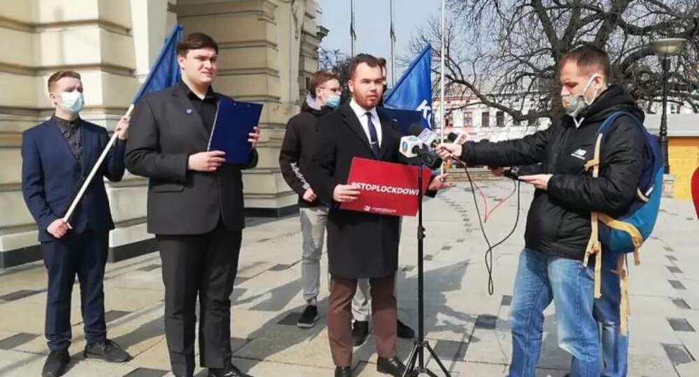 "Obecny lockdown jest po prostu porażką". Kolejny apel działaczy Konfederacji