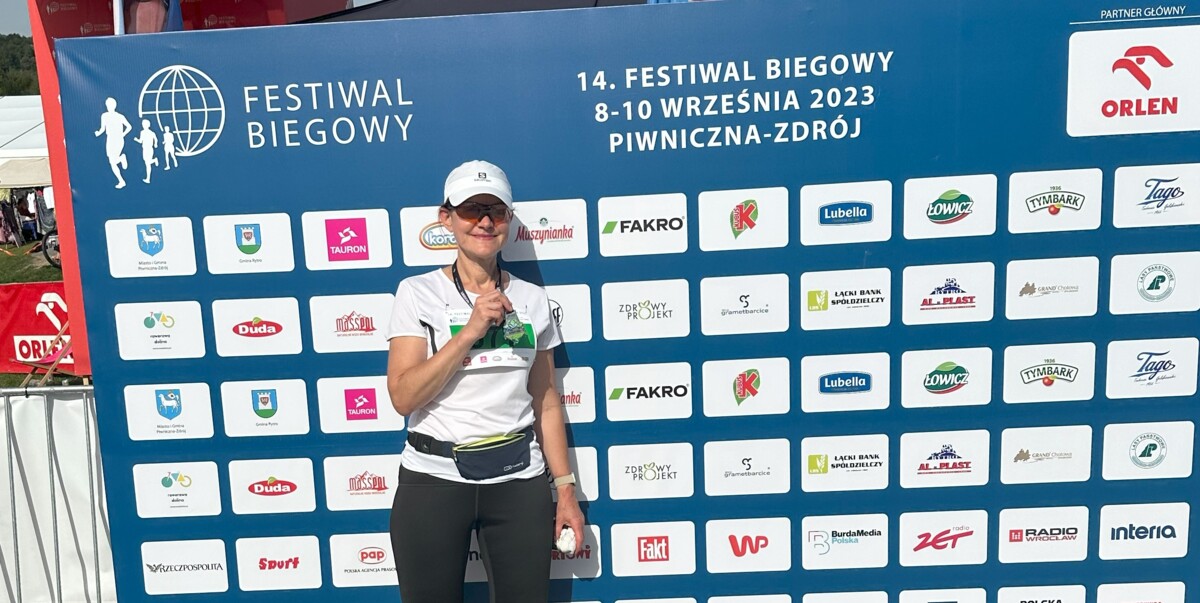 Teresa Pajor chwali Festiwal Biegowy za jego organizację i w tym roku biegnie w Sądeckiej Dysze Newagu