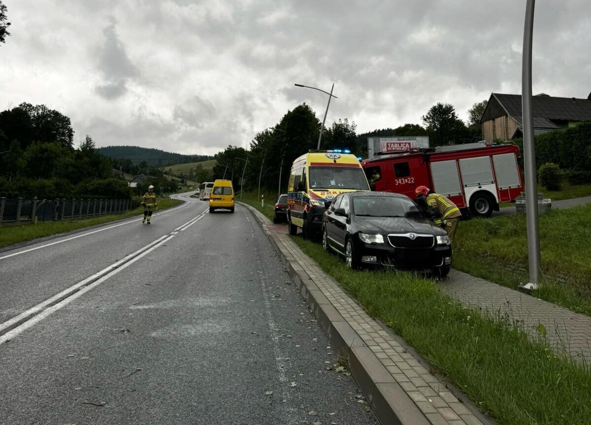 To była podróż jak z sennego koszmaru. Nagle spadło na nich drzewo