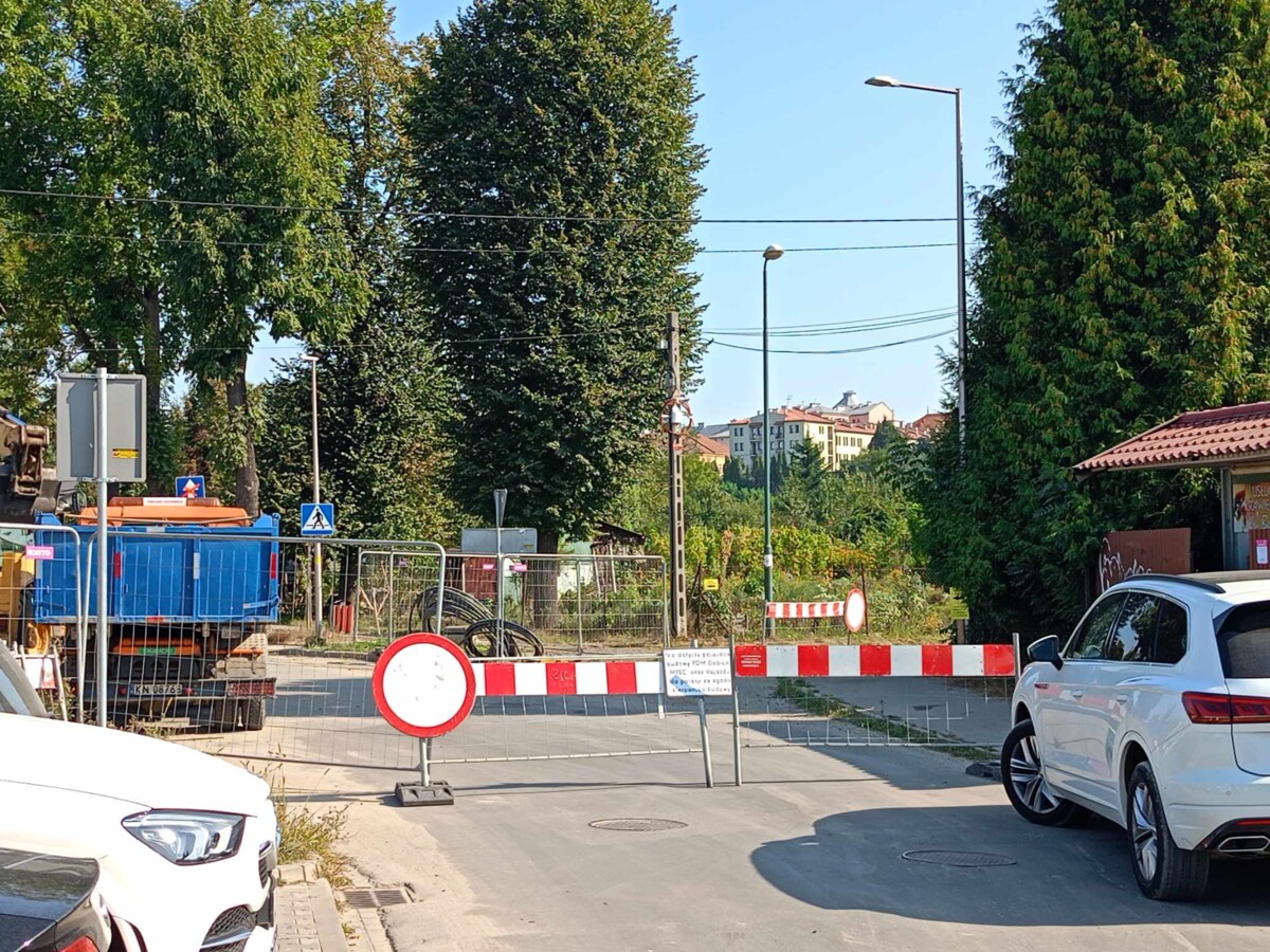 Wjazd w jednokierunkową część ul. Barbackiego jest zamknięty