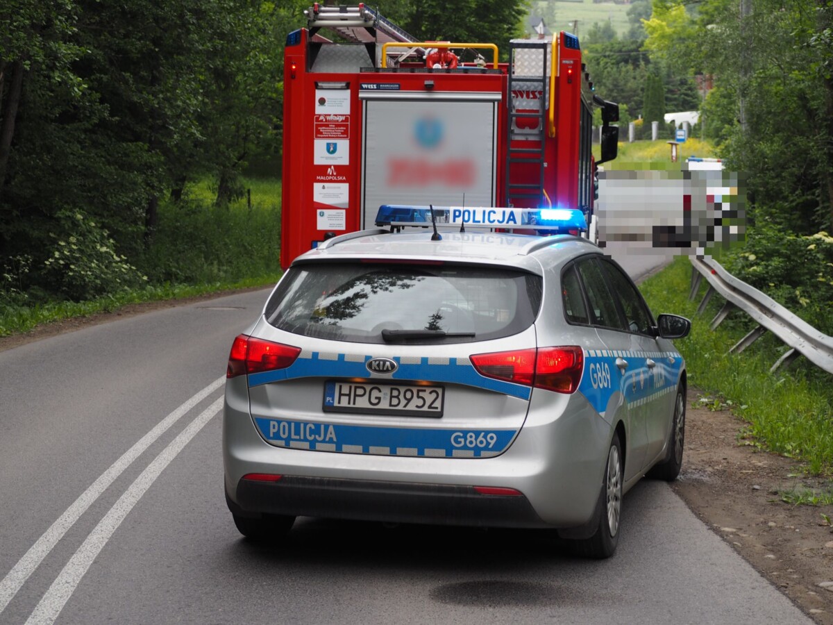 Z ostatniej chwili: Poważny wypadek o poranku. Są ranni, droga zablokowana 