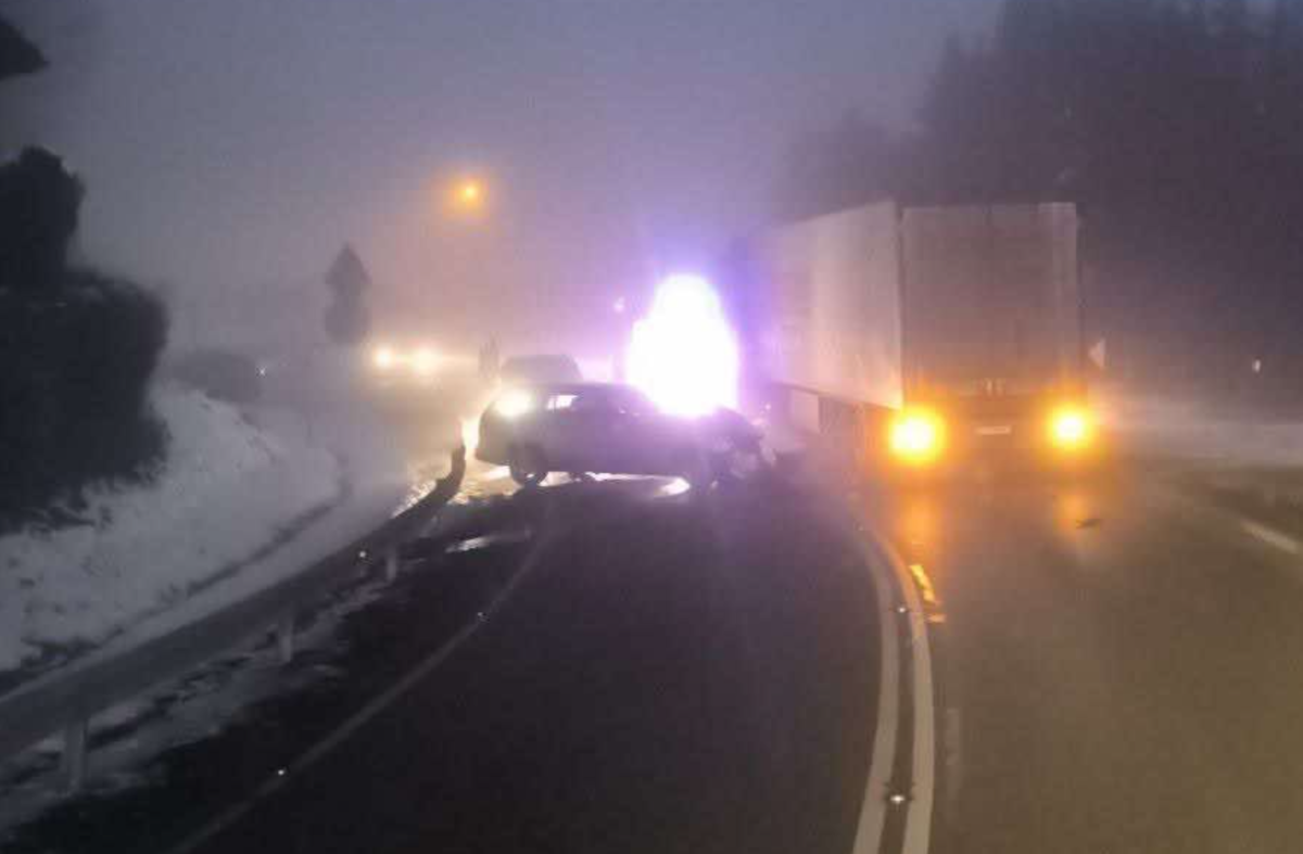 Ta fatalna seria nie ma końca... Znowu wypadek na drodze krajowej nr 75