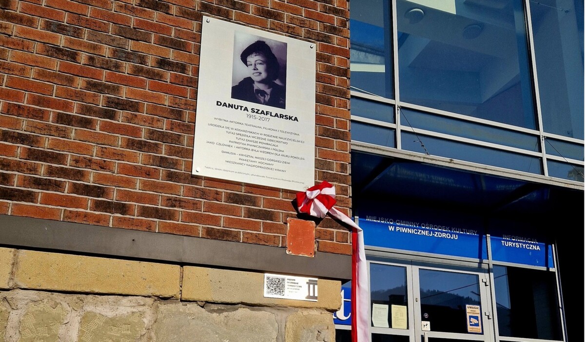 Piwniczna-Zdrój obchodzi jubileusz 110. lecia urodzin Danuty Szaflarskiej
