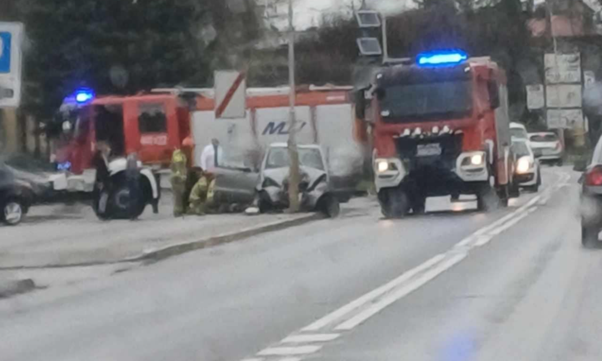 Robili co mogli, ale na pomoc było za późno. Życia kierowcy nie udało się uratować