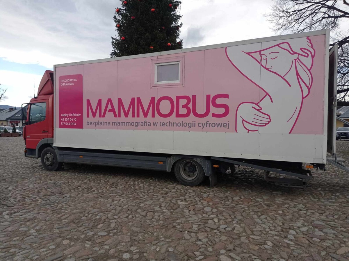 Mammobus stanie na starosądeckim rynku. Zarejestruj się na darmowe badanie