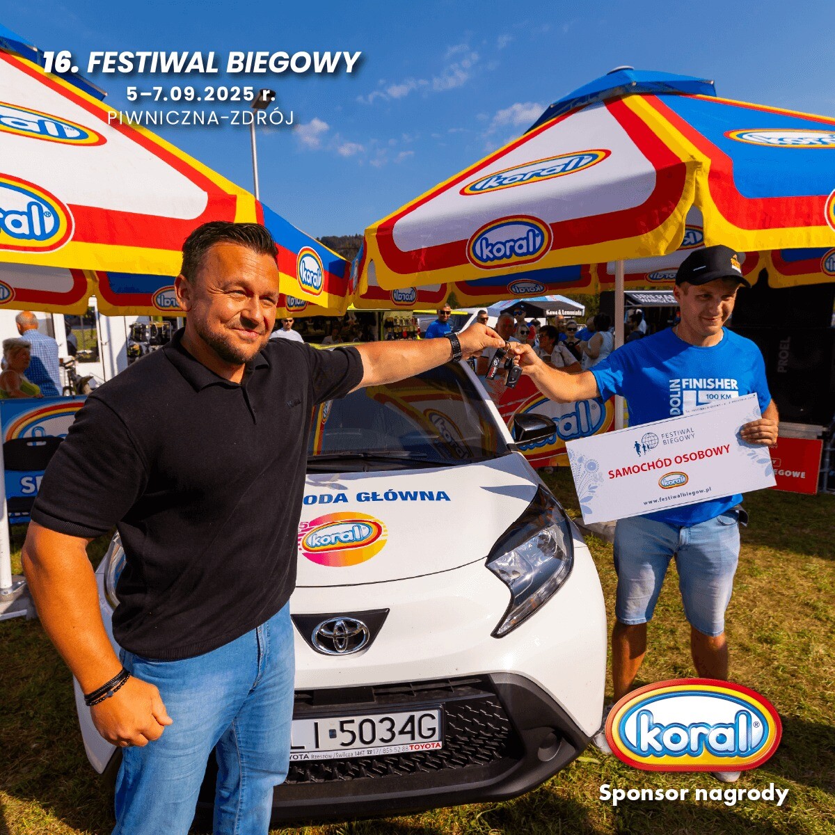 Możesz wygrać nowiutki samochód! Na Festiwalu Biegowym znowu będzie się działo
