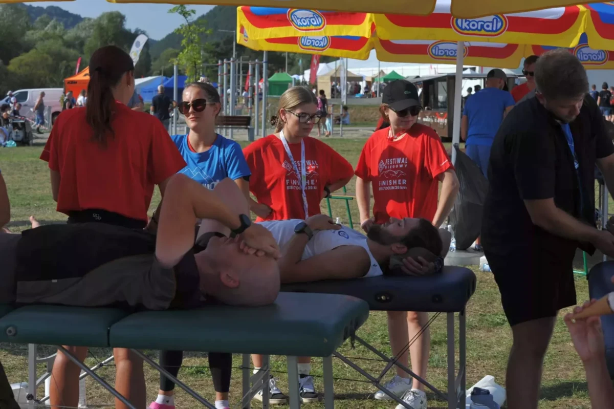 Strefa masażu znów na Festiwalu Biegowym! Profesjonalna opieka zapewniona
